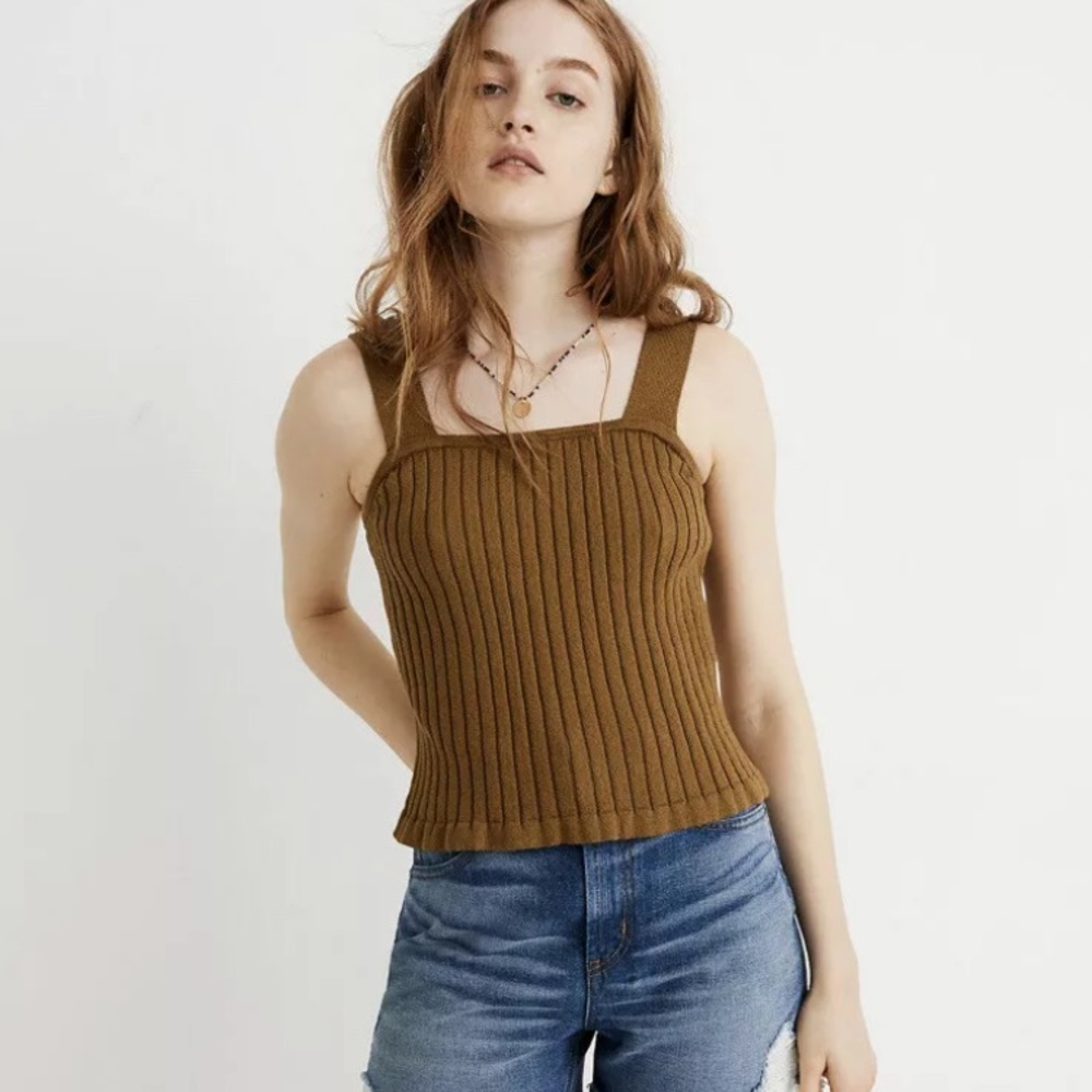 Madewell Tinley Sweater Tank